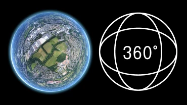 360°編集のイメージ